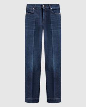 Max Mara Sportmax MESSICO blue jeans with a distressed effect MESSICO