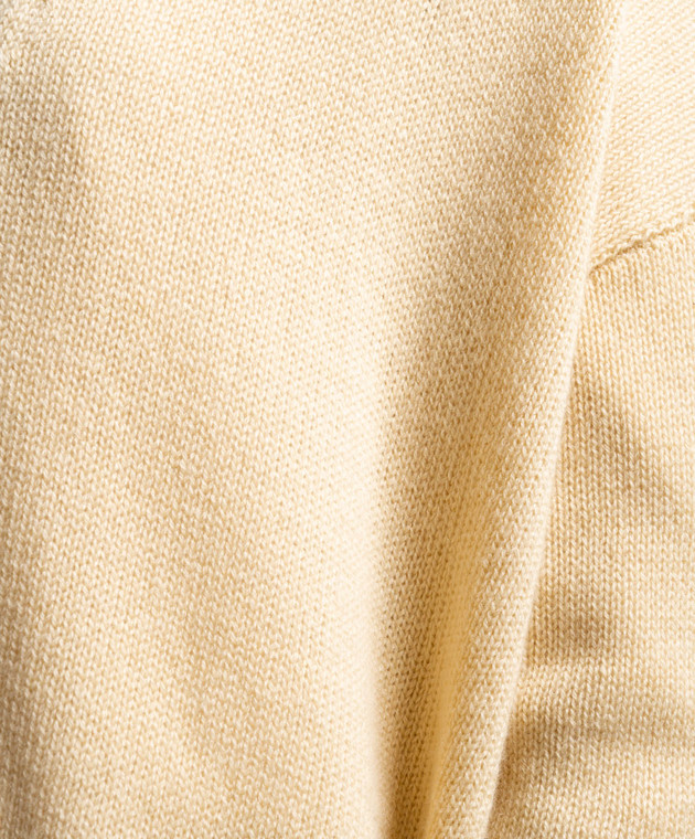 Jil Sander Yellow cashmere sweater J02GP0012J13206 image 5