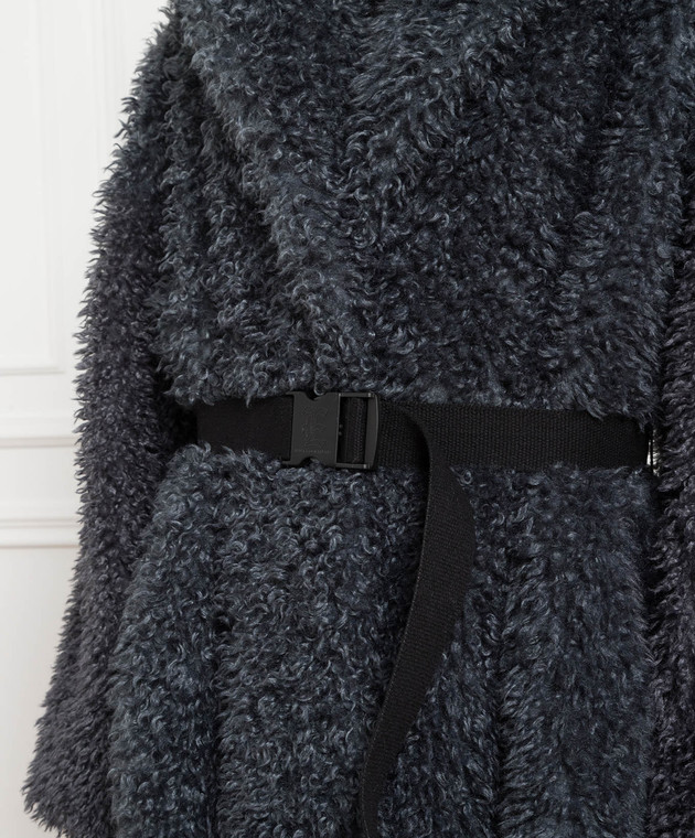 Ermanno Scervino Зеленое пальто D430D309VRV изображение 5