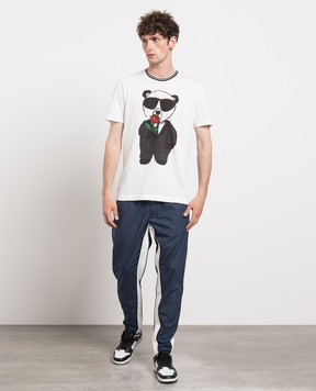 Dolce&Gabbana Біла футболка з принтом G8JS9THH7HT