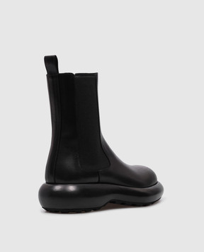 Jil Sander Черные кожаные челси J15WU0043PR425