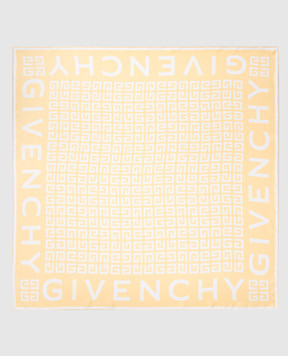 Givenchy Жовта хустра із шовку GW9090SR508