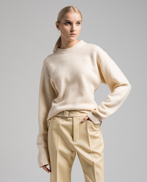 Jil Sander Бежевий светр з вовни J02GP0145J14614