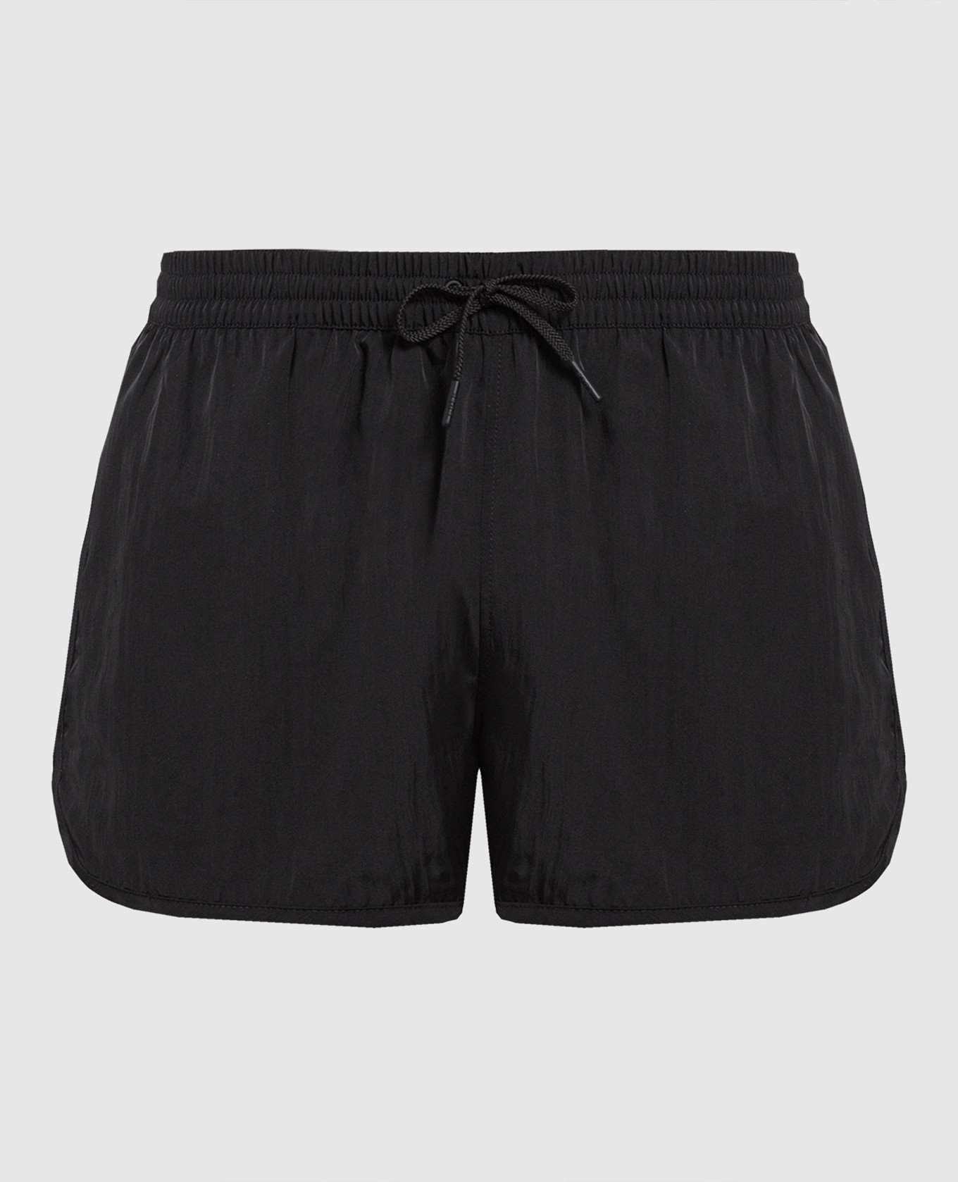 Black swimming shorts