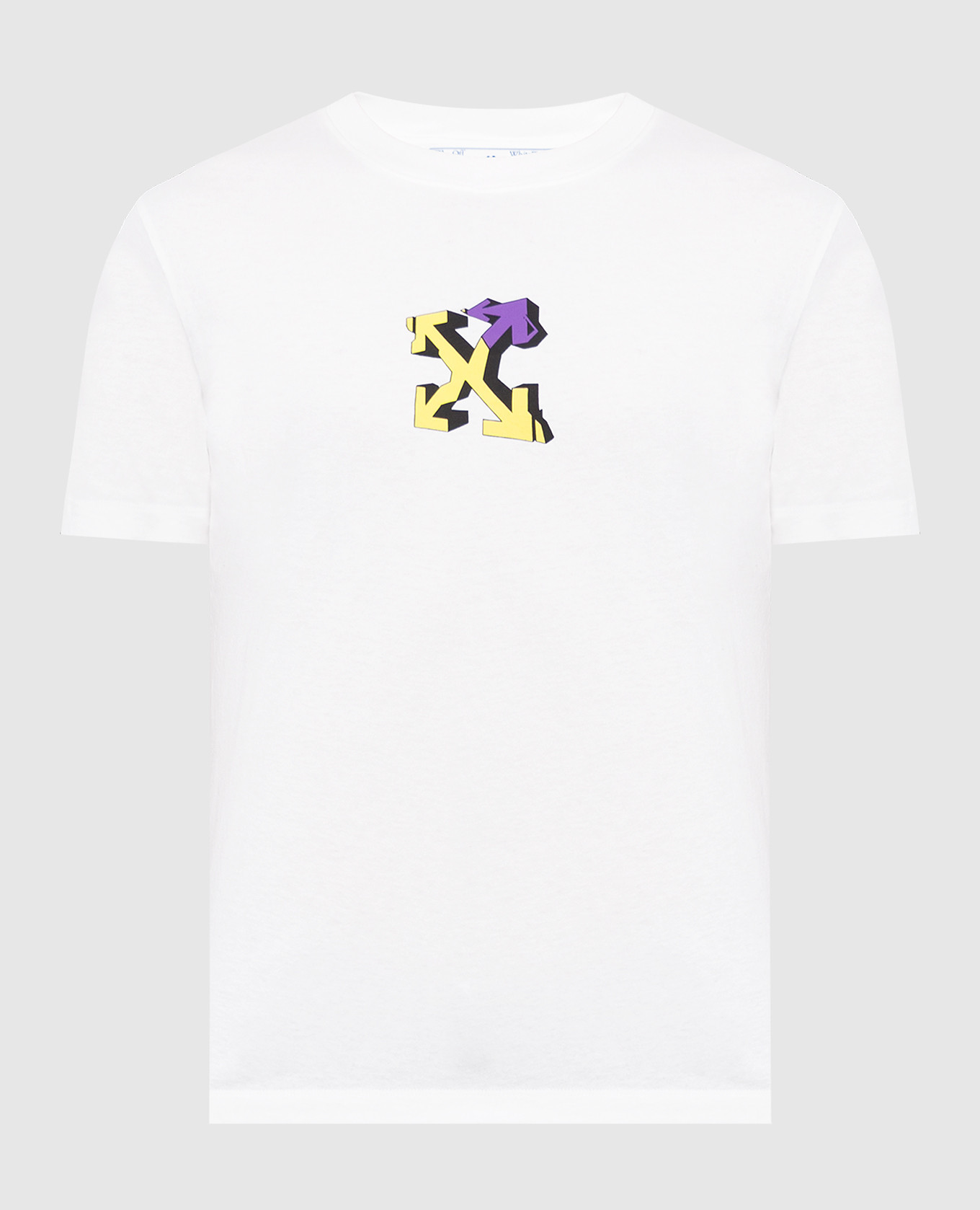 

Белая футболка с принтом логотипа, Белый, Футболки