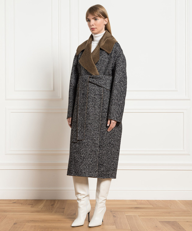 Max Mara - Double-sided Albino coat ALBINO - buy with European delivery ...