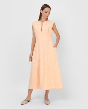 Jil Sander Сукня міді з вирізом JSCU501110WU390700