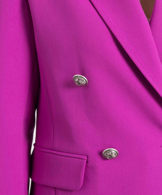 Max & Co Purple double-breasted jacket MOSELLA MOSELLA изображение 5