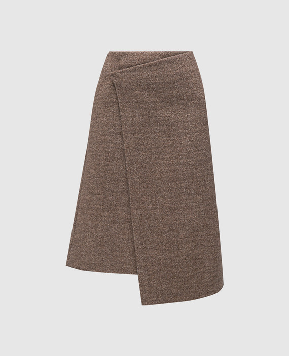 Brown skirt for smell