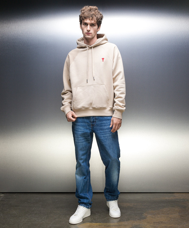 # ÉPINE PARIS embroidery sweat navy×pink ÉPINE PARIS embroidery sweat babypink×babypink