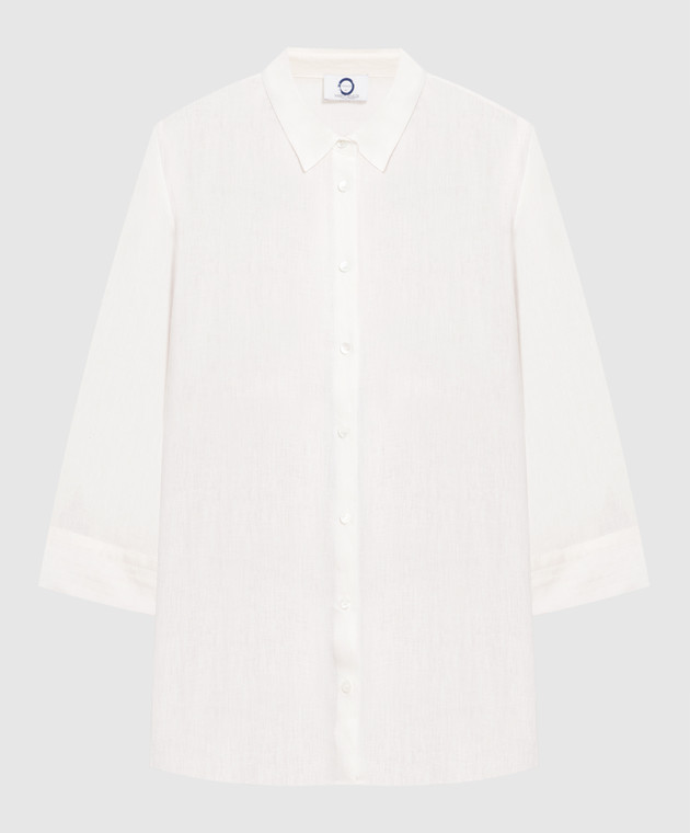 Marina Rinaldi White linen shirt BANNER