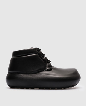 Jil Sander Черные кожаные ботинки J15WU0050P5810