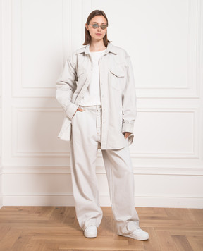 Maison Margiela Сіра джинсова куртка S51DT0007S30857