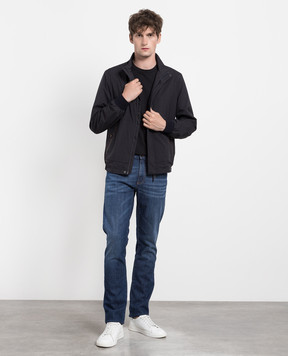 Canali Серая ветровка SG01767O40845
