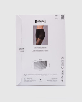 Wolford Чорні колготи Individual Control 10 den Light Shaping 18163