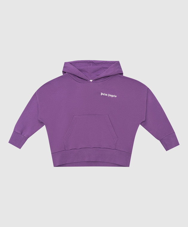 Palm angels purple discount hoodie