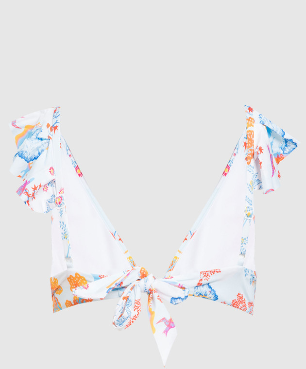 Vilebrequin White bodice from Lizzy swimsuit with print LZZH3H73 image 2