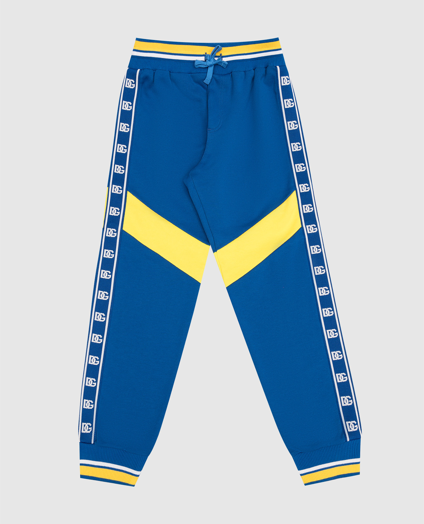 

Детские синие джогеры с логотипом, Синий, Брюки джоггеры