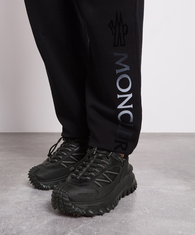 Moncler - Черные комбинированные кроссовки Trailgrip GTX