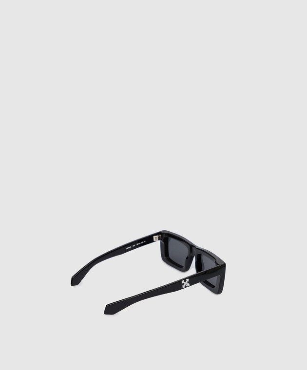 Off-White Черные очки Jacob с фактурным логотипом OERI043F22PLA001 изображение 4