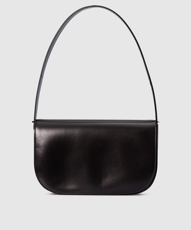 The Row Marion Black Leather Bag W1315L35