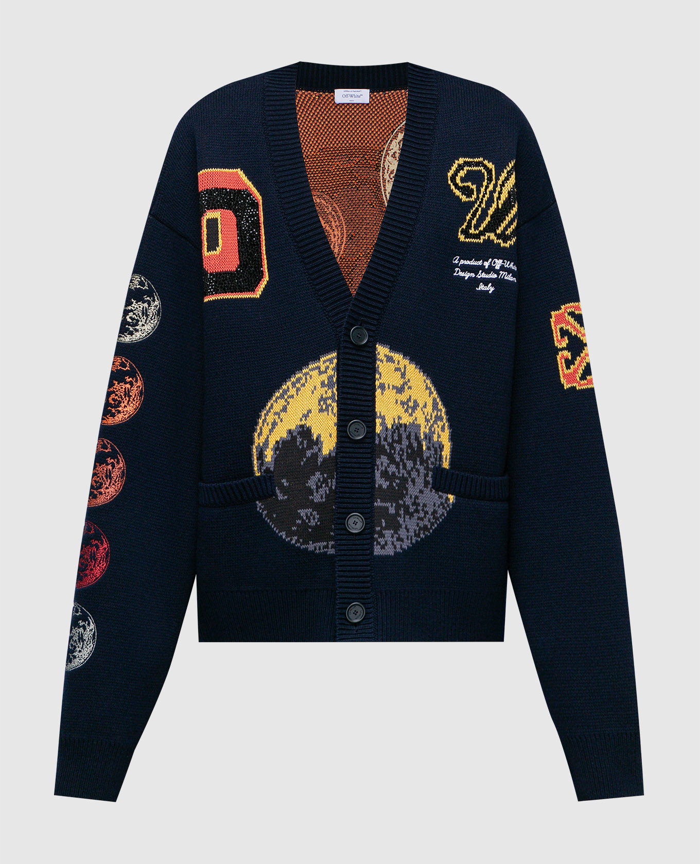 

Синий кардиган Cryst Moon Phase Vars, Кардиганы