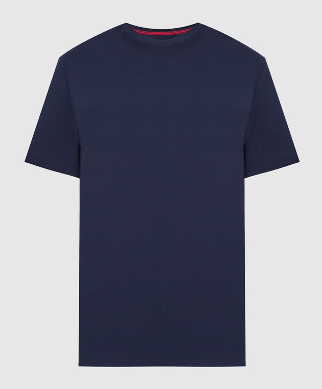 ISAIA Blue T-shirt MCI154JP001