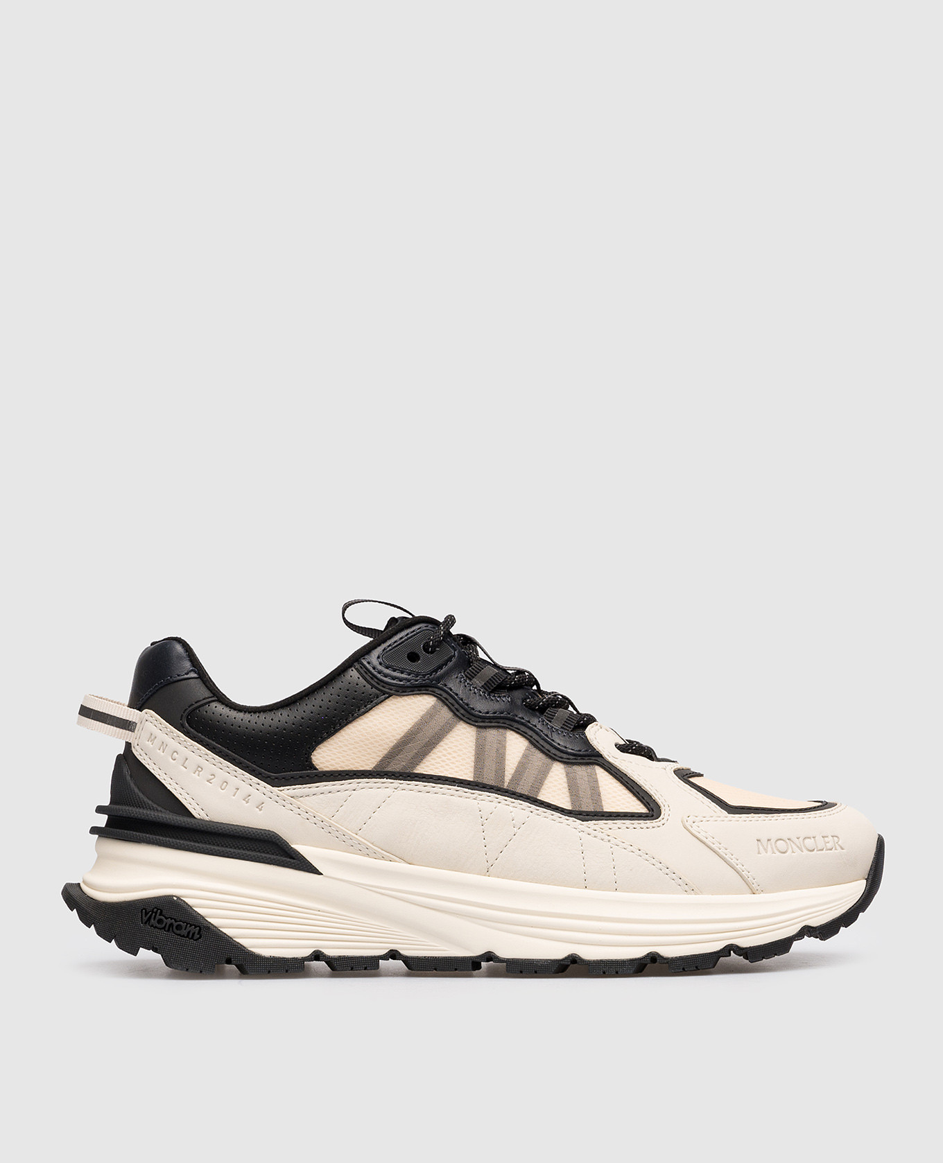 Бежевые комбинированные кроссовки Lite Runner