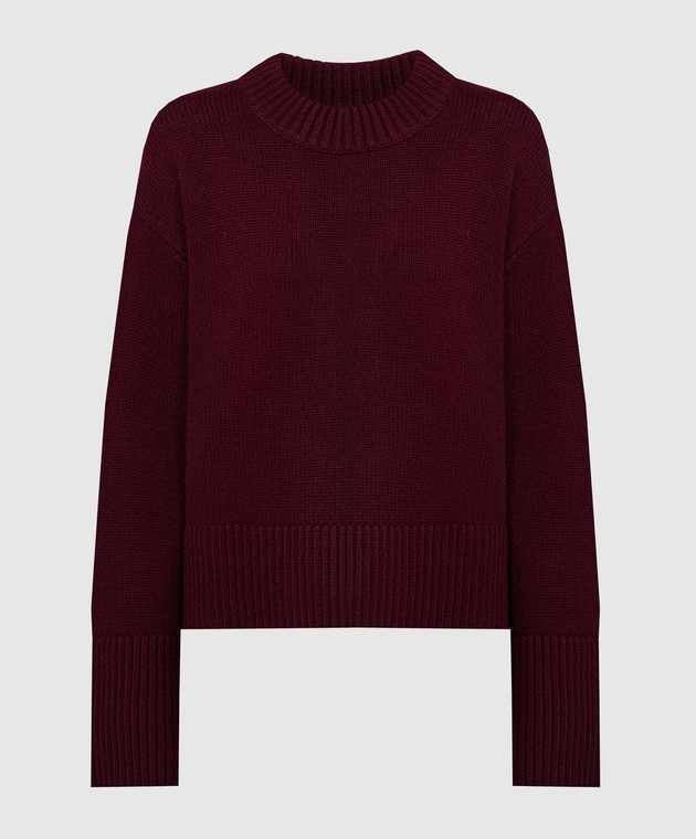 LISA YANG - Sony burgundy cashmere sweater 2022078 - buy with Netherlands  delivery at Symbol