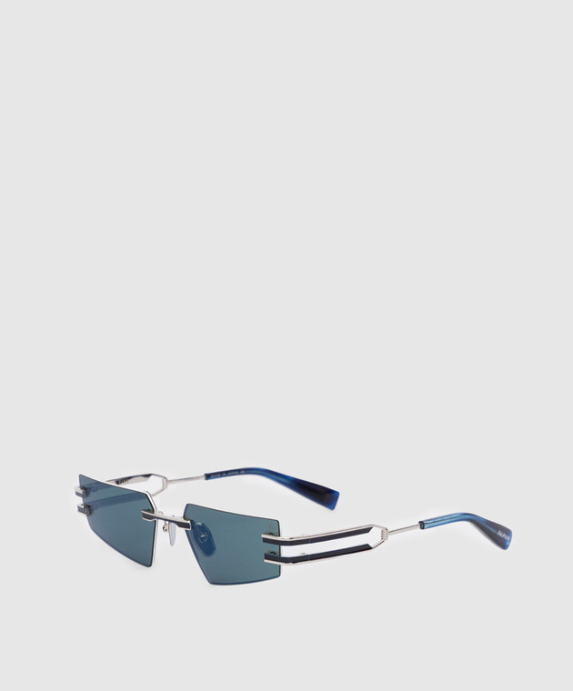 Balmain Сині сонцезахисні окуляри Fixe BPS123E54 зображення 4