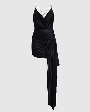 ALEXANDRE VAUTHIER Черное платье мини с открытой спиной 233DR19751406