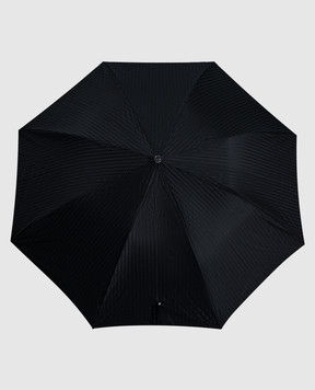 Pasotti Чорна парасолька Panther з кристалами Swarovski PASOMITUO64SRASO62771