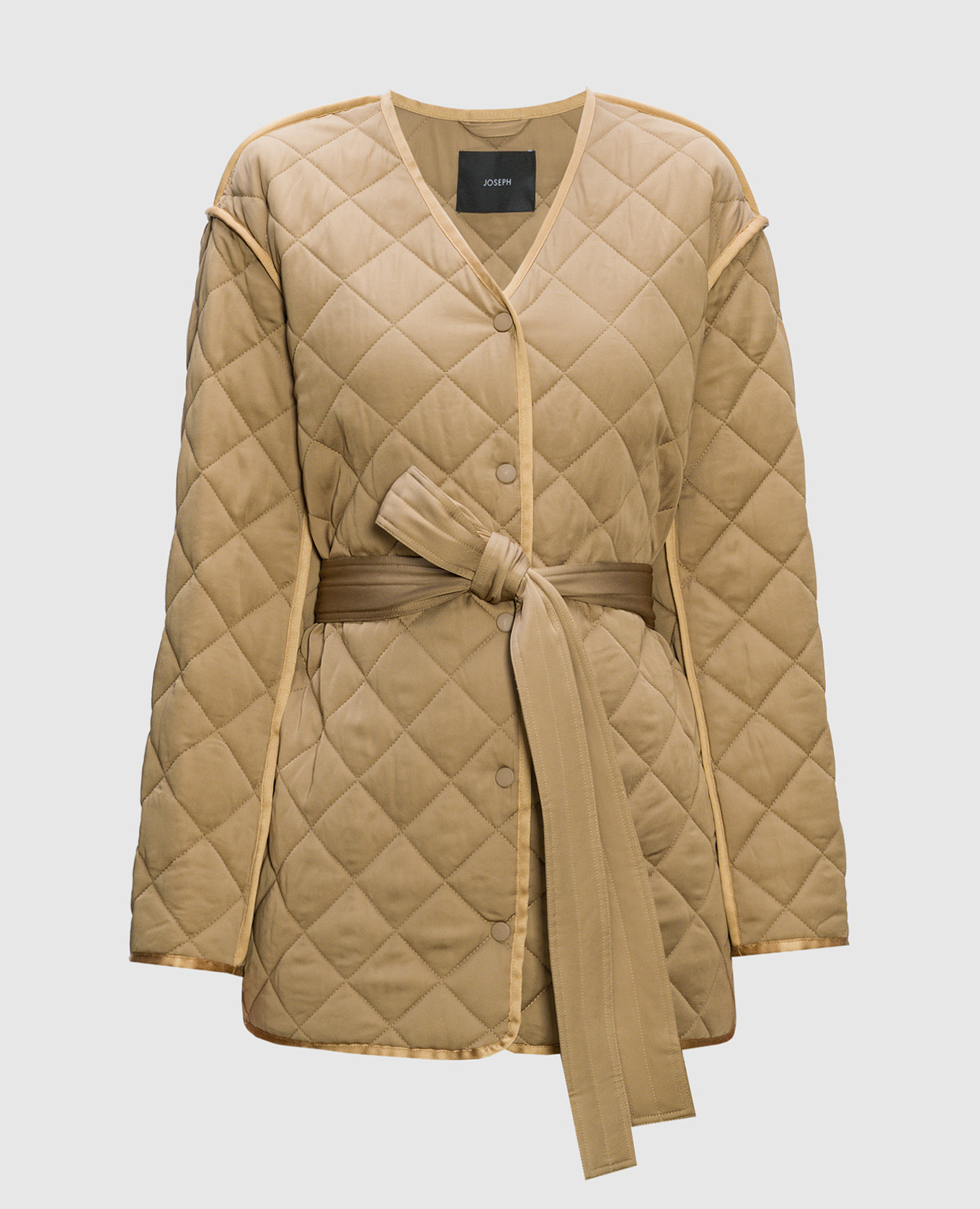 Jebb Brown Quilted Jacket