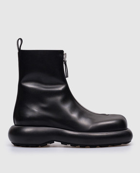 Jil Sander Черные кожаные ботинки J15WU0049P4942