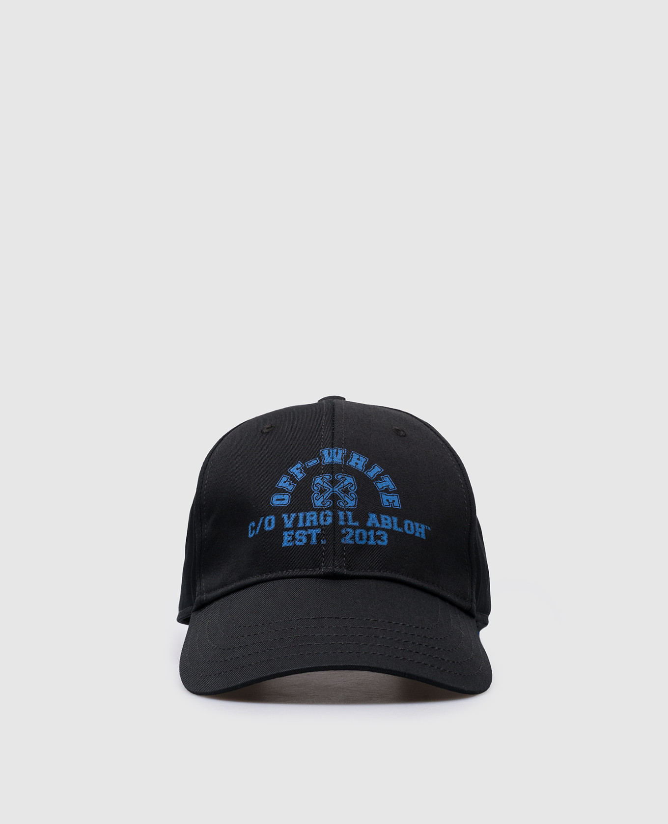 

Черная кепка с принтом логотипа, Черный, Кепки