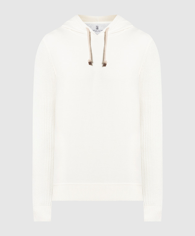 Brunello Cucinelli - Белые худи MTU239051G купить в Symbol