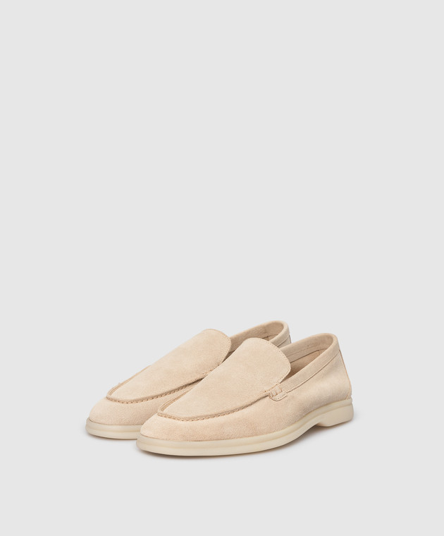 Babe Pay Pls Light beige suede slippers FREYA image 2