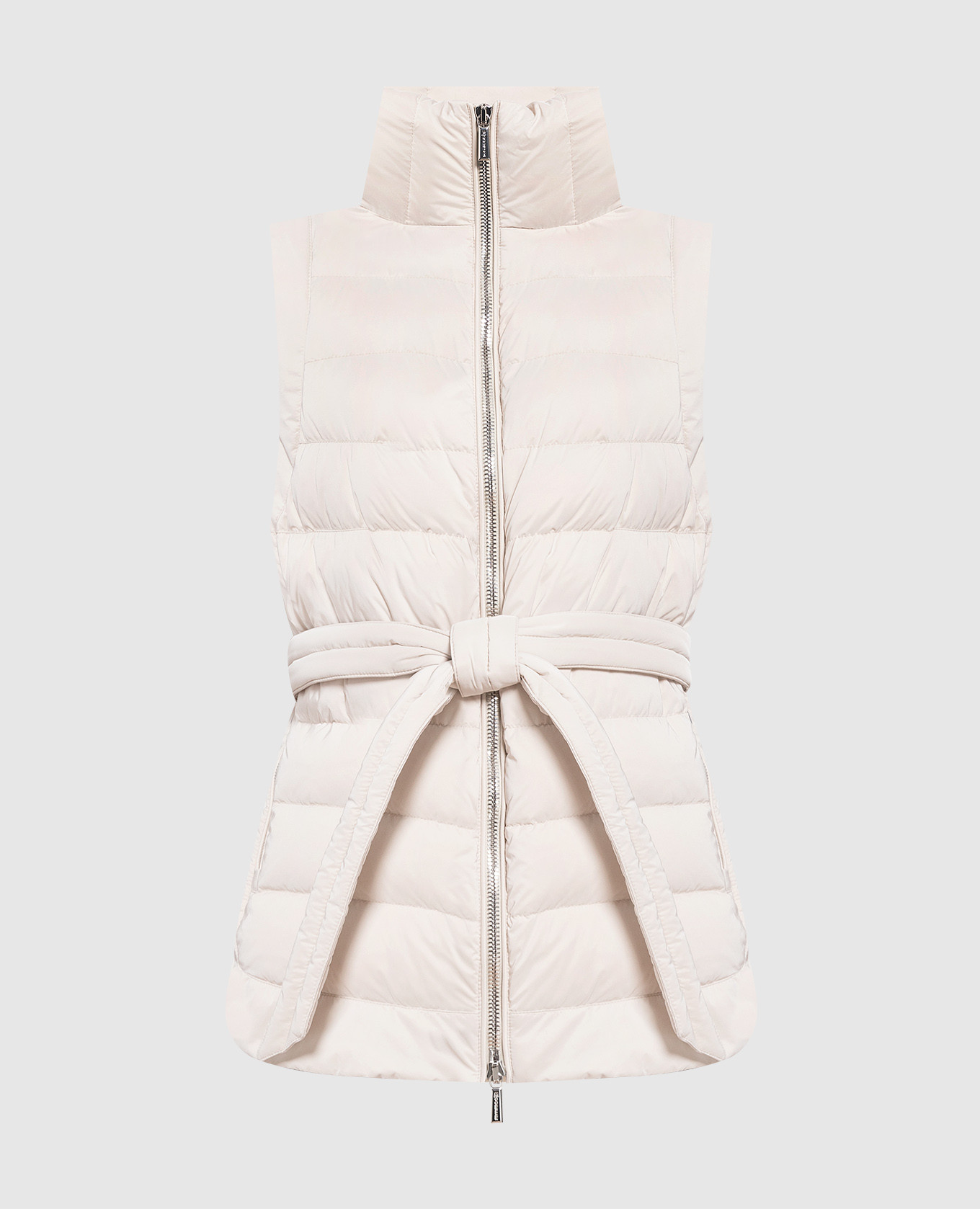 

Бежевый пуховый жилет Edda-OS, Верхняя одежда