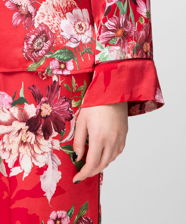 Twinset Красная блуза PA829R изображение 4