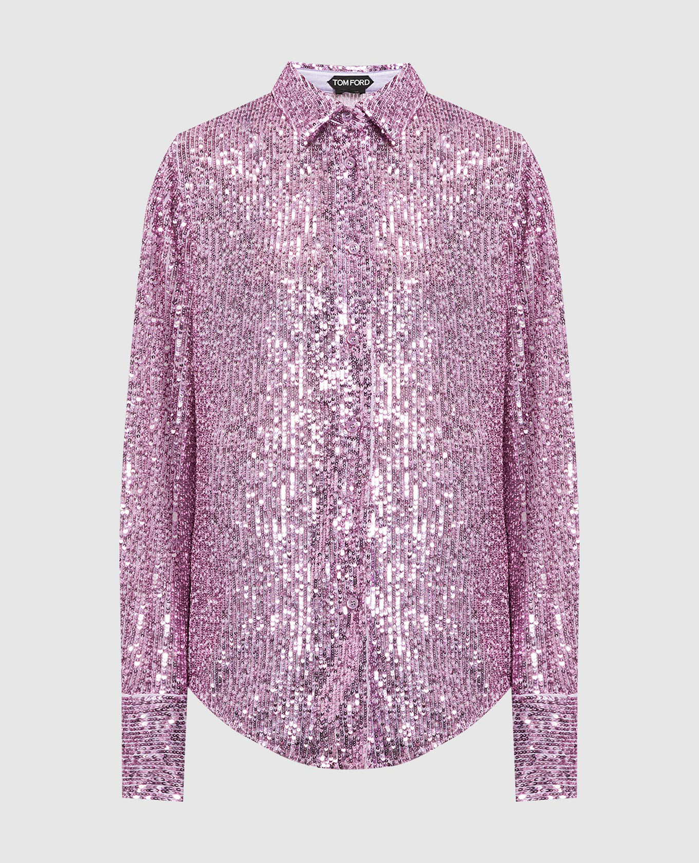 Purple shirt with sequins