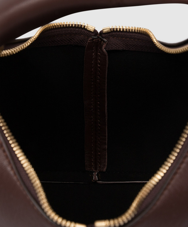 Frenzlauer Темно-коричнева шкіряна сумка міні Panier MINIPANIER зображення 4