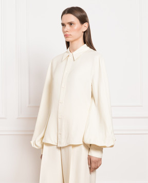 Bottega Veneta Бежева блуза 708324V21J0