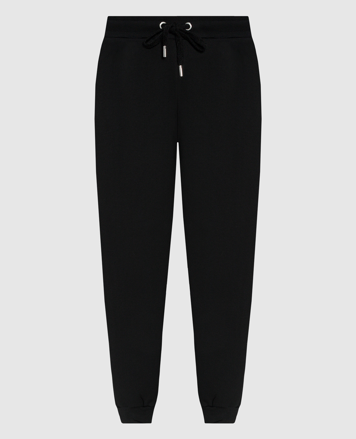 

Черные джогеры с логотип патч, Черный, Брюки джоггеры