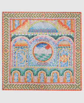Casablanca Платок из шелка Mosaic De Damas AF23ACC05304