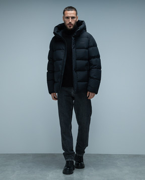 Mackage Черный пуховик Graydon-City с логотипом GRAYDONCITY