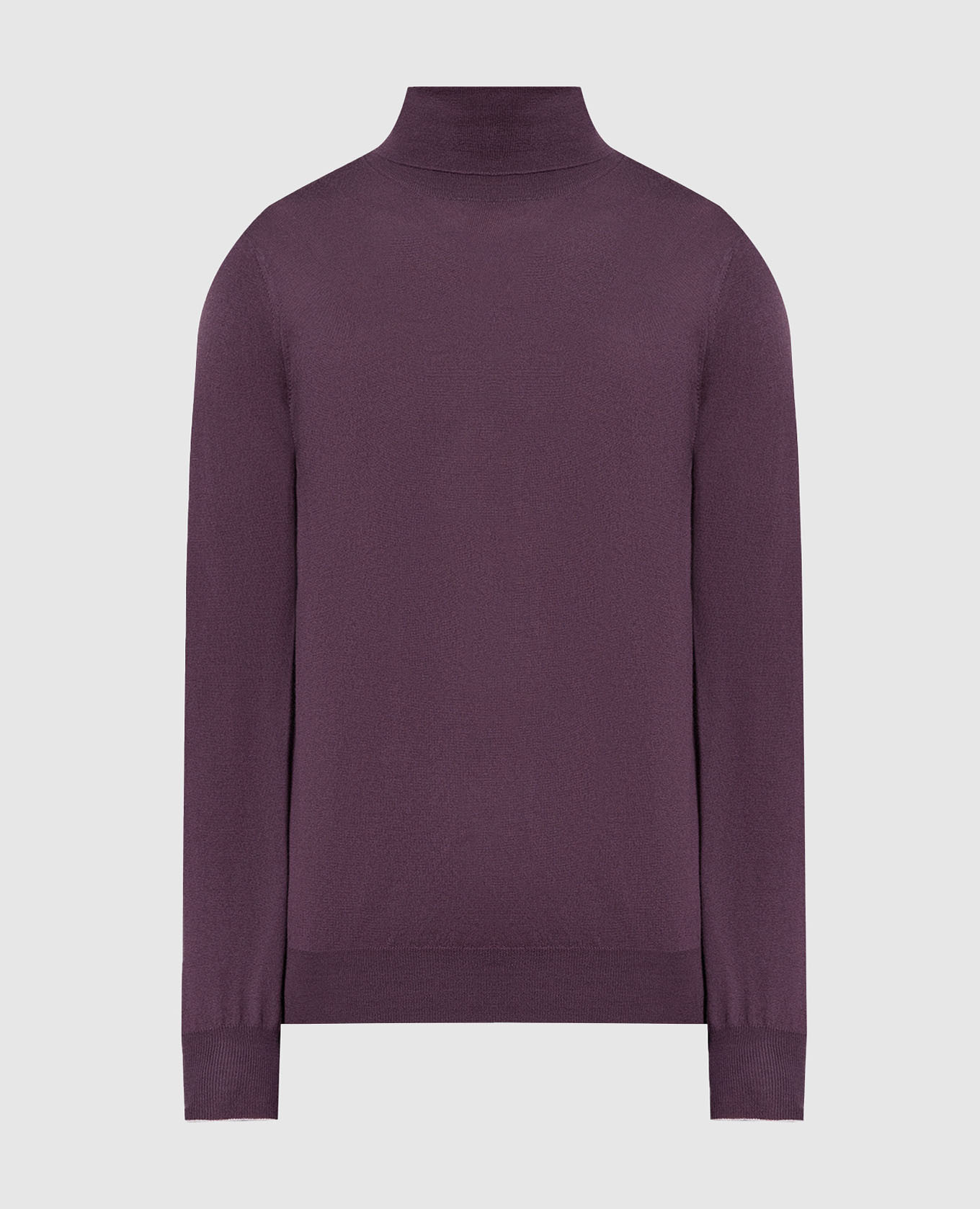Purple golf from wool and cashmere