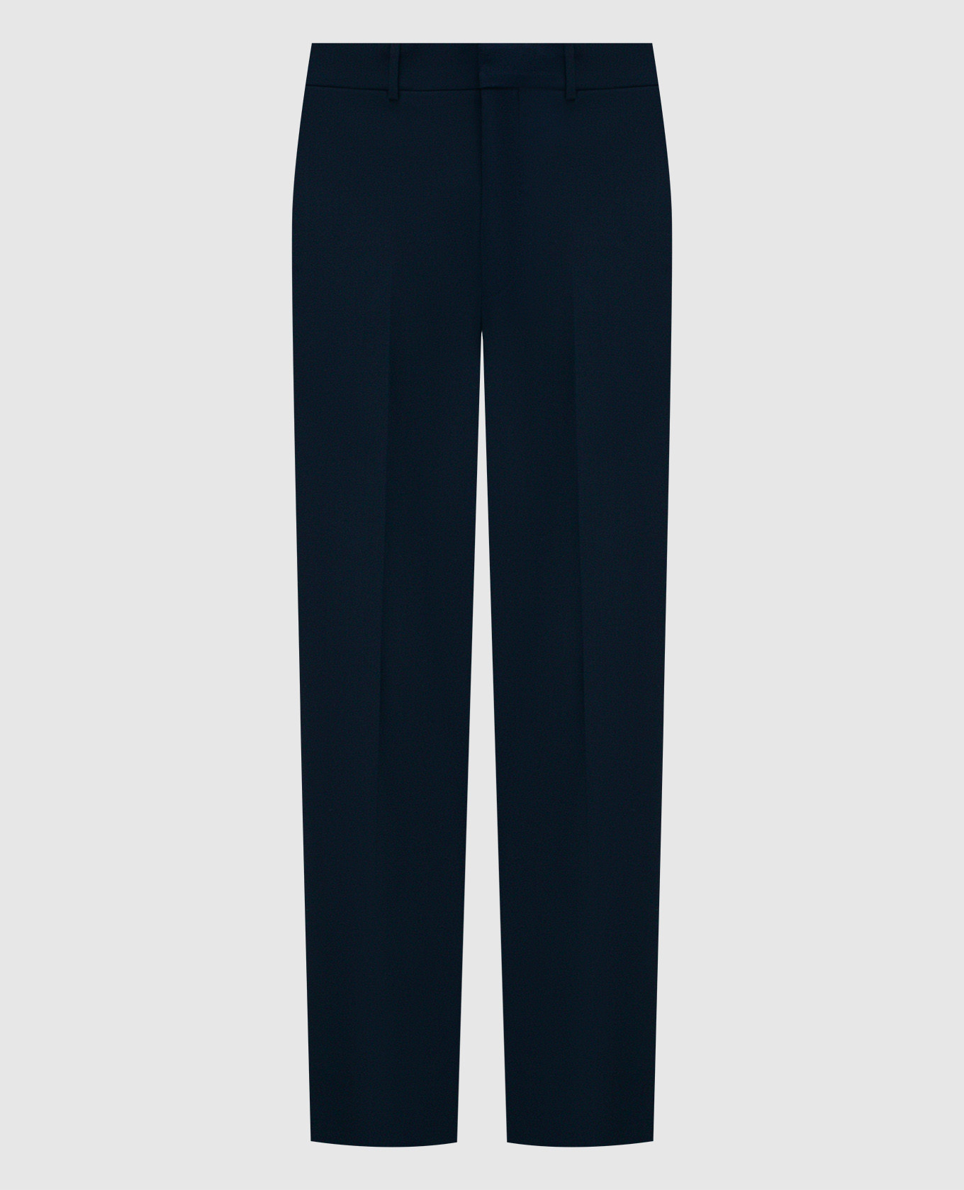 Blue trousers with OW logo embroidery