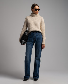 Bottega Veneta Бежевий светр з вовни 761630V3DS0