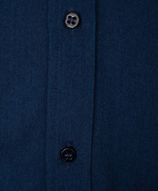 Stefano Ricci Дитяча синя сорочка YC003265EX1500 зображення 3