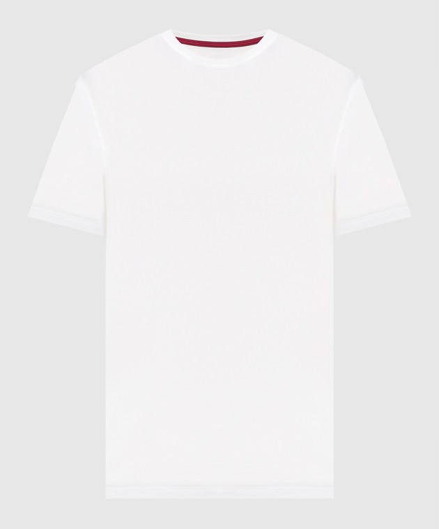 ISAIA White T-shirt MCI154JP001